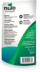 Nulo FreeStyle Chicken, Yellowfin Tuna & Duck in Broth Cat Food Topper, 2.8-oz, case of 24 slide 2 of 8