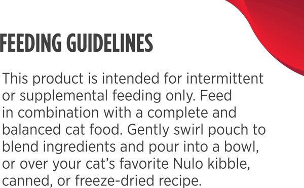 Nulo FreeStyle Chunky Variety Flavors in Broth Wet Cat Food Topper, 2.8-oz pouch, case of 12