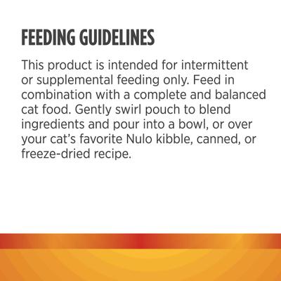 Show full view: Nulo FreeStyle Chunky Chicken Broth Grain-Free Wet Cat Food Topper, 2.8-oz pouch, case of 24 slide 10 of 11