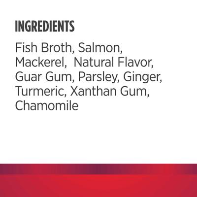 Show full view: Nulo FreeStyle Chunky Salmon & Mackerel Broth Wet Cat Food Topper, 2.8-oz pouch, case of 24 slide 8 of 11