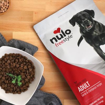 Show full view: Nulo Freestyle Grain-Free Lamb & Chickpeas Recipe Dry Dog Food, 6-lb bag slide 9 of 12