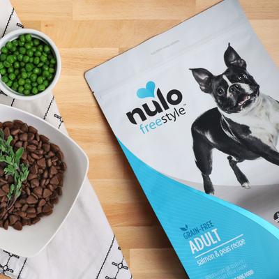 Show full view: Nulo Freestyle Grain-Free Salmon & Peas Recipe Dry Dog Food, 6-lb bag slide 9 of 13