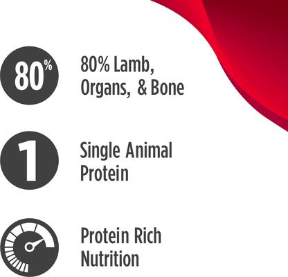 Show full view: Nulo Freestyle Lamb Recipe with Raspberries Grain-Free Freeze-Dried Raw Dog Food, 5-oz bag slide 5 of 12