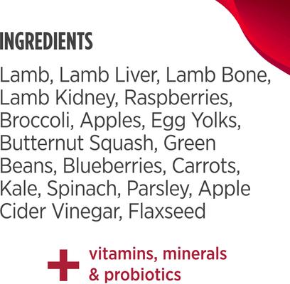 Show full view: Nulo Freestyle Lamb Recipe with Raspberries Grain-Free Freeze-Dried Raw Dog Food, 5-oz bag slide 8 of 12