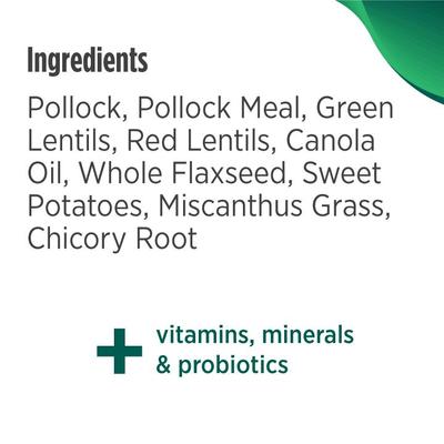 Show full view: Nulo FreeStyle Limited Ingredient Pollock & Lentil Recipe High-Protein & Grain-Free Adult & Puppy Dry Dog Food, 24-lb bag slide 8 of 11