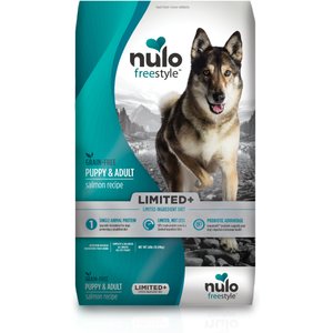 Nulo FreeStyle Limited Ingredient Salmon Recipe High-Protein & Grain-Free Puppy & Adult Dry Dog Food, 24-lb bag