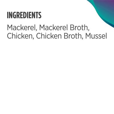 Show full view: Nulo FreeStyle Mackerel, Chicken, & Mussel in Broth Dog Food Topper, 2.8-oz, case of 24 slide 6 of 11