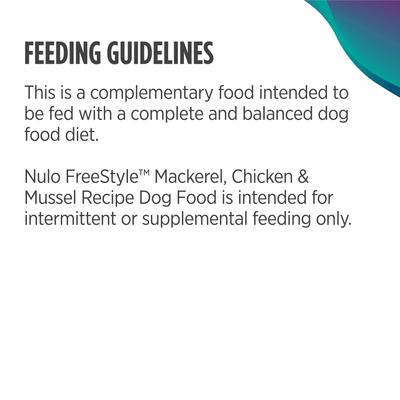 Show full view: Nulo FreeStyle Mackerel, Chicken, & Mussel in Broth Dog Food Topper, 2.8-oz, case of 24 slide 8 of 11