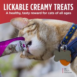 Nulo Freestyle Perfect Purees Tuna & Crab Recipe Grain-Free Lickable Cat Treats, 0.5-oz, case of 48 slide 2 of 8