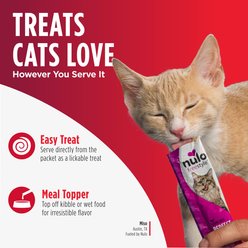 Nulo Freestyle Perfect Purees Variety Pack Grain-Free Lickable Cat Treats, 0.5-oz, pack of 10 slide 2 of 9