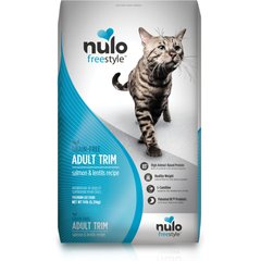 Nulo FreeStyle Salmon & Lentils Recipe with l-Carnitine & Probiotics High Protein & Grain-Free Adult Trim Dry Cat Food, 14-lb bag