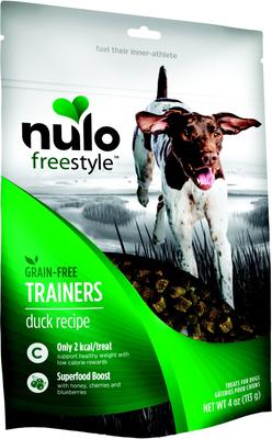 Show full view: Nulo Freestyle Salmon Recipe + Freestyle Duck Recipe Dog Training Treats slide 5 of 7