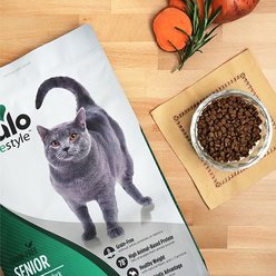 Nulo Freestyle Senior Alaska Pollock, Duck & Sweet Potato Recipe Grain-Free Dry Cat Food, 28-lb bundle  slide 2 of 8
