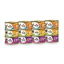 Nulo Freestyle Shredded Chicken & Duck, Shredded Beef & Rainbow Trout, Shredded Turkey & Halibut Grain-Free Variety Pack Canned Cat Food, 3-oz can, case of 12