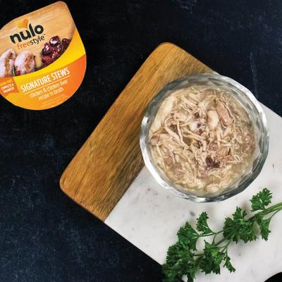 Show full view: Nulo FreeStyle Signature Stews Cat & Kitten Grain-Free Variety Pack Cat Food, 2.8-oz tray, bundle of 24  slide 3 of 9