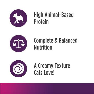 Show full view: Nulo Freestyle Silky Mousse Beef & Sardine Recipe Grain-Free Wet Cat Food, 2.8-oz, case of 24 slide 5 of 10