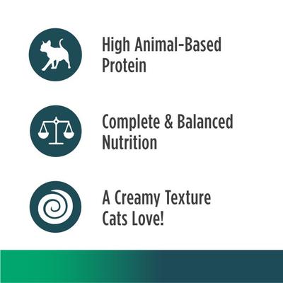 Show full view: Nulo Freestyle Silky Mousse Chicken & Duck Recipe Grain-Free Wet Cat Food, 2.8-oz, case of 24 slide 5 of 10