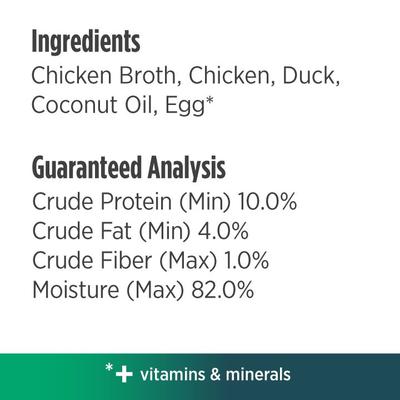 Show full view: Nulo Freestyle Silky Mousse Chicken & Duck Recipe Grain-Free Wet Cat Food, 2.8-oz, case of 24 slide 7 of 10