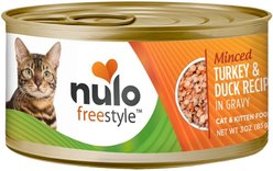 Nulo Freestyle Turkey & Duck in Gravy + Freestyle Beef & Mackerel in Gravy Canned Cat Food slide 2 of 5