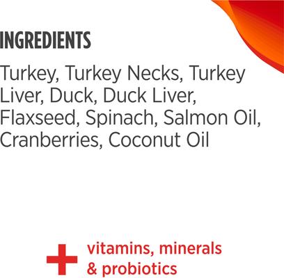 Show full view: Nulo FreeStyle Turkey & Duck Recipe Freeze-Dried Raw Cat Food, 3.5-oz bag slide 8 of 12