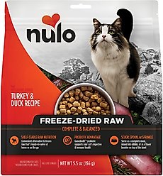 Nulo FreeStyle Turkey & Duck Recipe Freeze-Dried Raw Cat Food, 5.5-oz bag