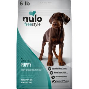 Nulo Freestyle Turkey & Sweet Potato Grain-Free Dry Puppy Food, 6-lb bag