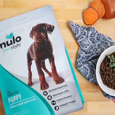 Show full view: Nulo Freestyle Turkey & Sweet Potato Grain-Free Dry Puppy Food, 6-lb bag slide 8 of 12