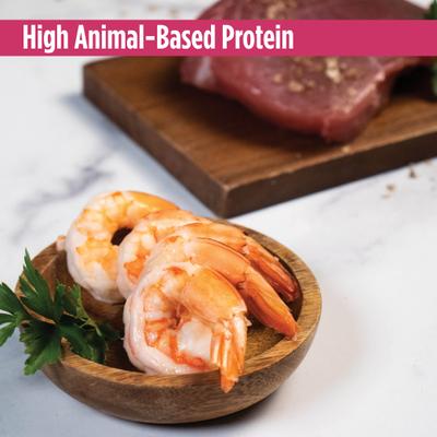 Show full view: Nulo Grain-Free Yellowfin Tuna & Shrimp Recipe Pate Wet Canned Food for Cats & Kittens, 2.8-oz can, case of 12 slide 5 of 12