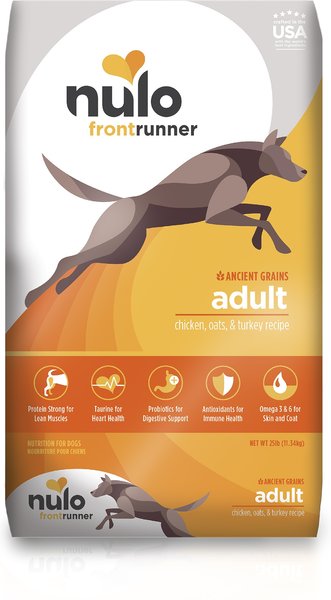 Nulo Frontrunner Chicken, Oats & Turkey Adult Dry Dog Food
