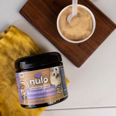 Show full view: Nulo Functional Advanced Health Powder Supplement for Cats, 4.23-oz slide 4 of 12