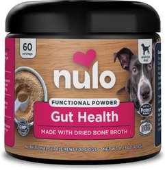 Nulo Functional Gut Health Powder Supplement for Dogs, 4.23-oz