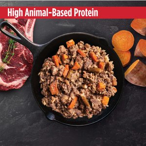 Nulo Gently-Cooked Meals Beef & Sweet Potato Recipe Wet Dog Food, 9-oz pouch, case of 8