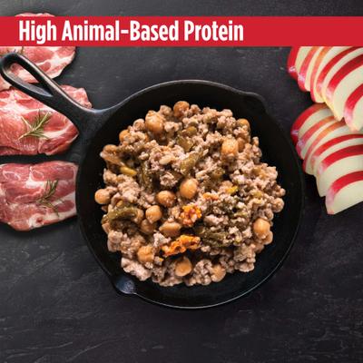 Show full view: Nulo Gently-Cooked Meals Pork & Apple Recipe Wet Dog Food, 9-oz pouch, bundle of 16  slide 7 of 10