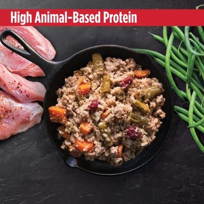 Show full view: Nulo Gently-Cooked Meals Turkey & Green Beans Recipe Wet Dog Food, 9-oz pouch, bundle of 16  slide 7 of 10