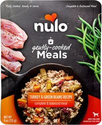 Nulo Gently-Cooked Meals Turkey & Green Beans Recipe Wet Dog Food, 9-oz pouch, case of 8