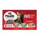 Nulo Grain-Free Variety Pack Pate Wet Canned Food for Cats & Kittens, 5.5-oz can, case of 24