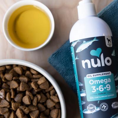 Show full view: Nulo Omega 3-6-9 Fish Oil for Dogs & Puppies, 16-fl oz bottle slide 6 of 11