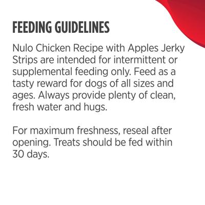 Show full view: Nulo Premium Grain-Free High Protein Jerky Strips Dog Treats, 5-oz bag slide 9 of 11
