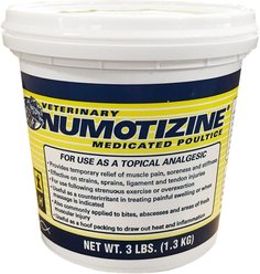 Numotizine Medicated Poultice for Horses, 3-lb tub