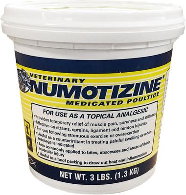 Show full view: Numotizine Medicated Poultice for Horses, 3-lb tub slide 1 of 1