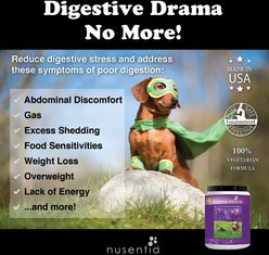 Nusentia Enzyme Miracle Digestive & Metabolic Dog & Cat Supplement, 75g jar slide 2 of 2