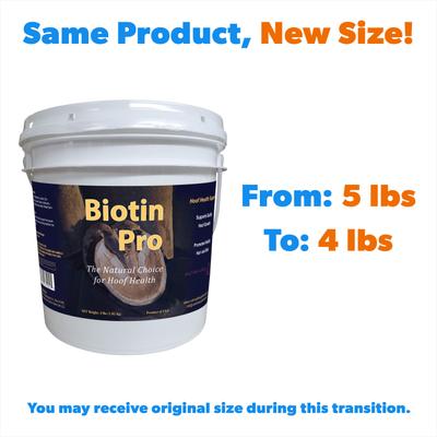 Show full view: Nutra Cell Biotin Pro Powder Horse Supplement, 4-lb tub slide 2 of 2
