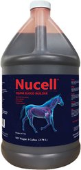 Nutra Cell Nucell Blood Builder Liquid Horse Supplement, 1-gal bottle