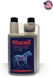 Nutra Cell Nucell Blood Builder Muscle Comfort Recovery Liquid Horse Performance Supplement
