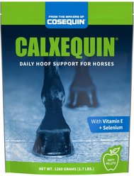 Nutramax Calxequin Daily Hoof Support Vitamin E + Selenium Pellets Horse Hoof Supplement, 1260-gr bag