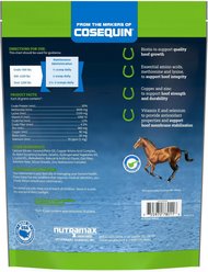 Nutramax Calxequin Daily Hoof Support Vitamin E + Selenium Pellets Horse Hoof Supplement, 1260-gr bag slide 2 of 8