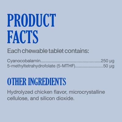 Show full view: Nutramax Cobalequin Chewable Tablets B12 Supplement for Cats & Small Dogs, 45 count slide 6 of 12