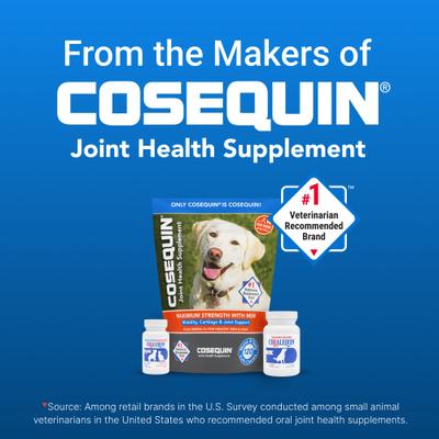 Show full view: Nutramax Cobalequin Chewable Tablets B12 Supplement for Cats & Small Dogs, 45 count slide 10 of 12