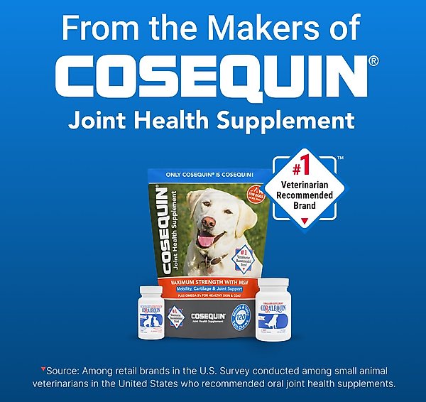 Show full view: Nutramax Cobalequin Chewable Tablets B12 Supplement for Medium to Large Dogs, 45 count slide 9 of 11