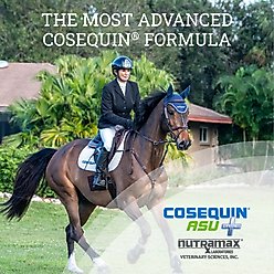 Nutramax Cosequin ASU Plus Hyaluronic Acid & Green Tea Extract Joint Health Powder Horse Supplement, 2.3-lb tub, bundle of 2 slide 2 of 7